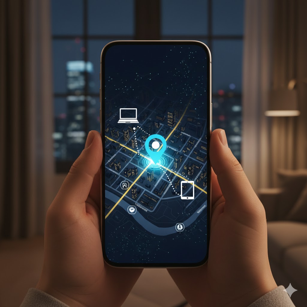 hitta min enhet steg för steg