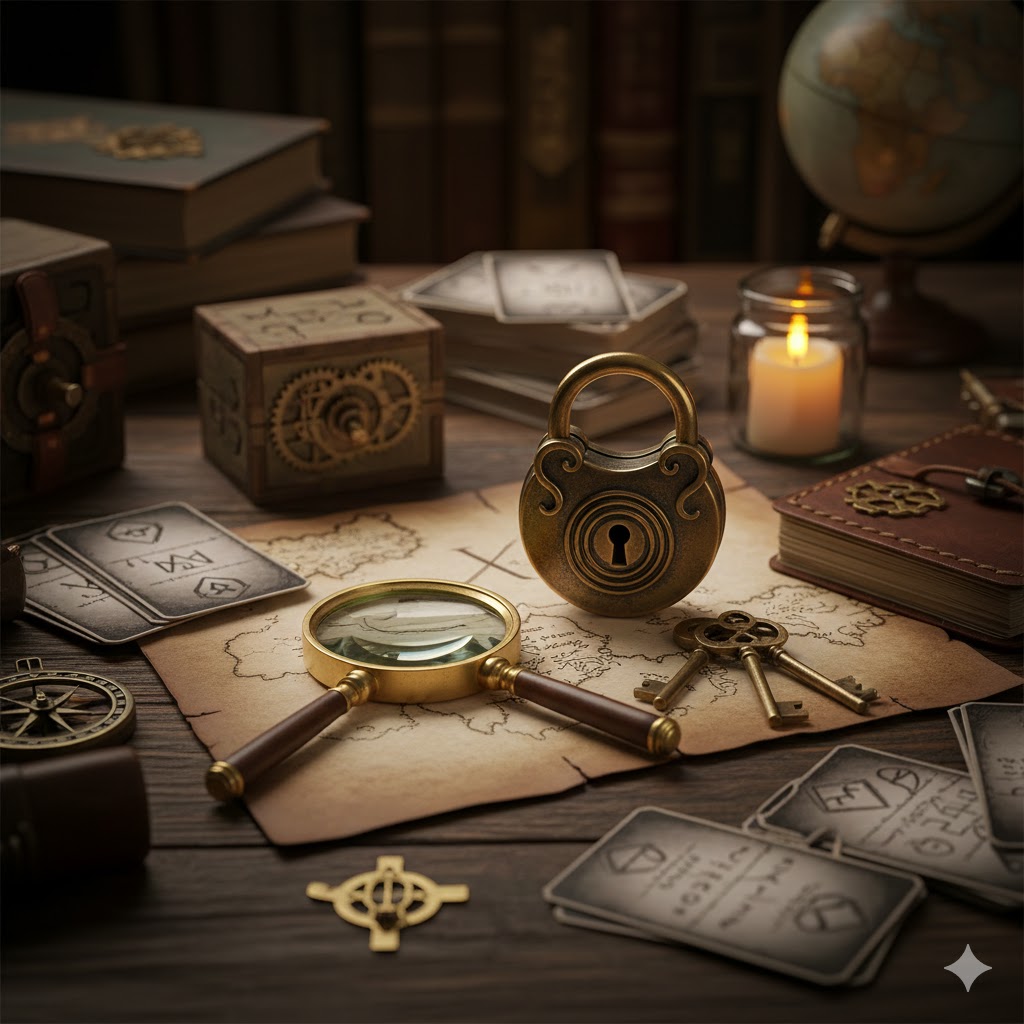 sällskapsspel vuxna escape room