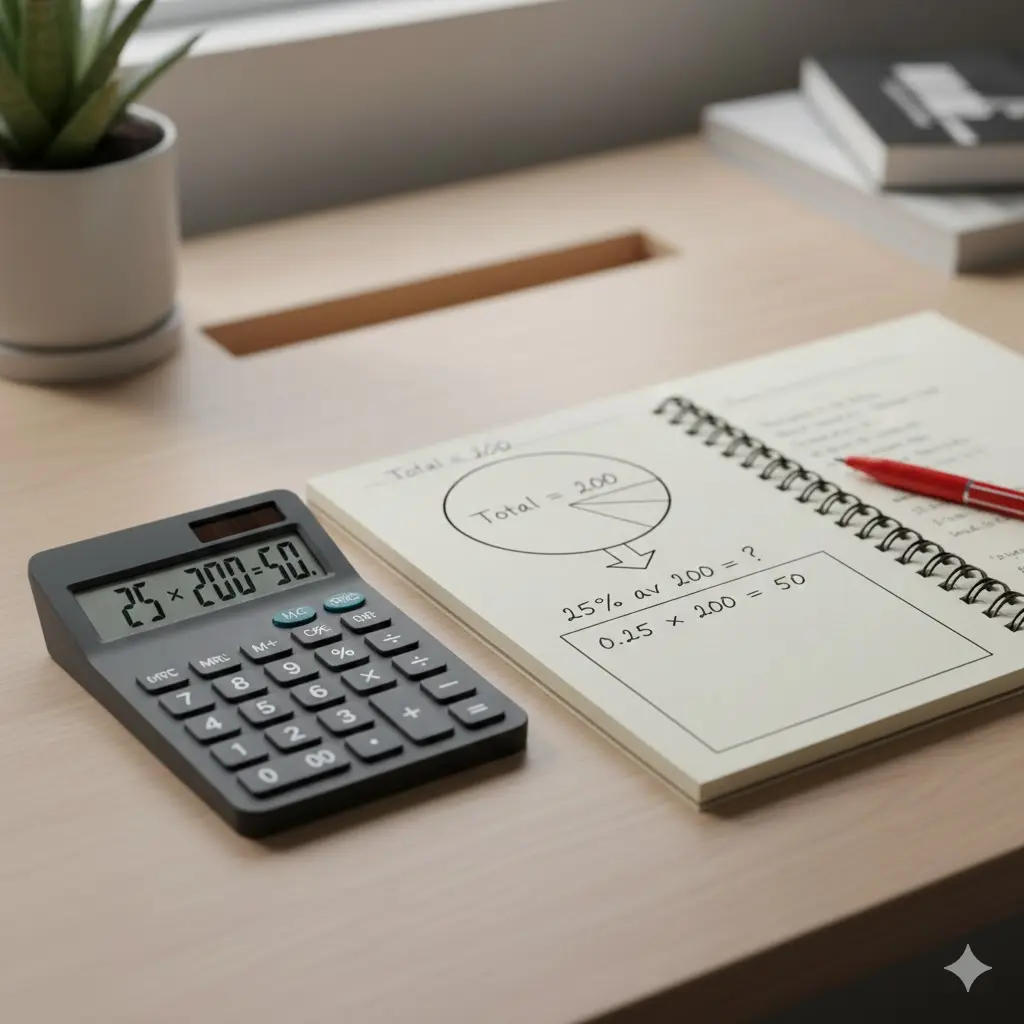 räkna ut procent miniräknare